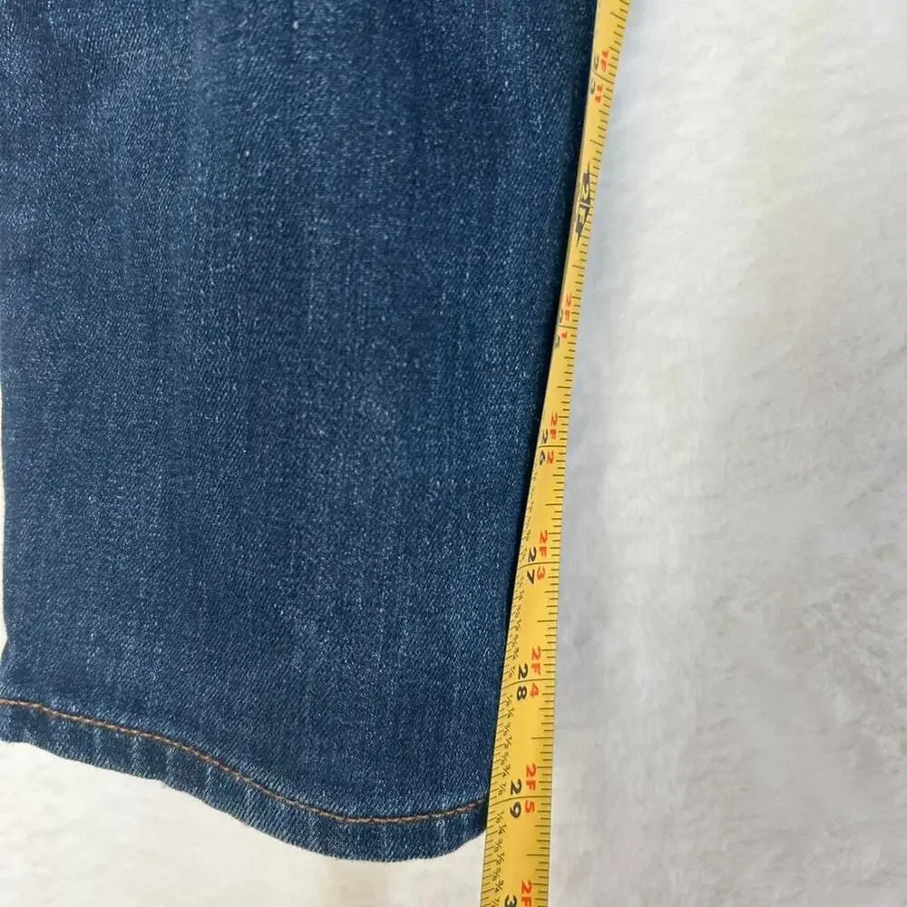 J.Crew Midrise Toothpick Jeans Womens 28 Regular‎ Dark Wash Skinny Denim Indigo